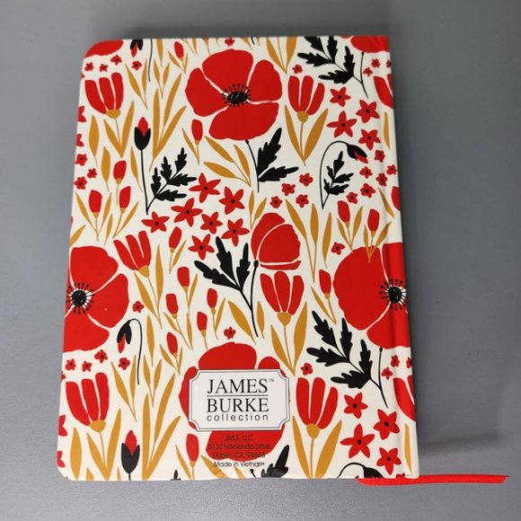 Floral Lined Journal/Notebook with Sprayed Edges - Picture 4 of 6